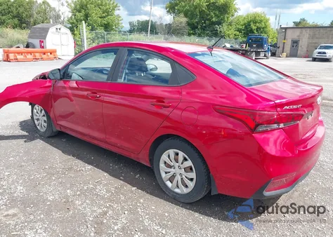 2018 Hyundai Accent Se из США, поврежденный, VIN 3KPC24A38JE012736